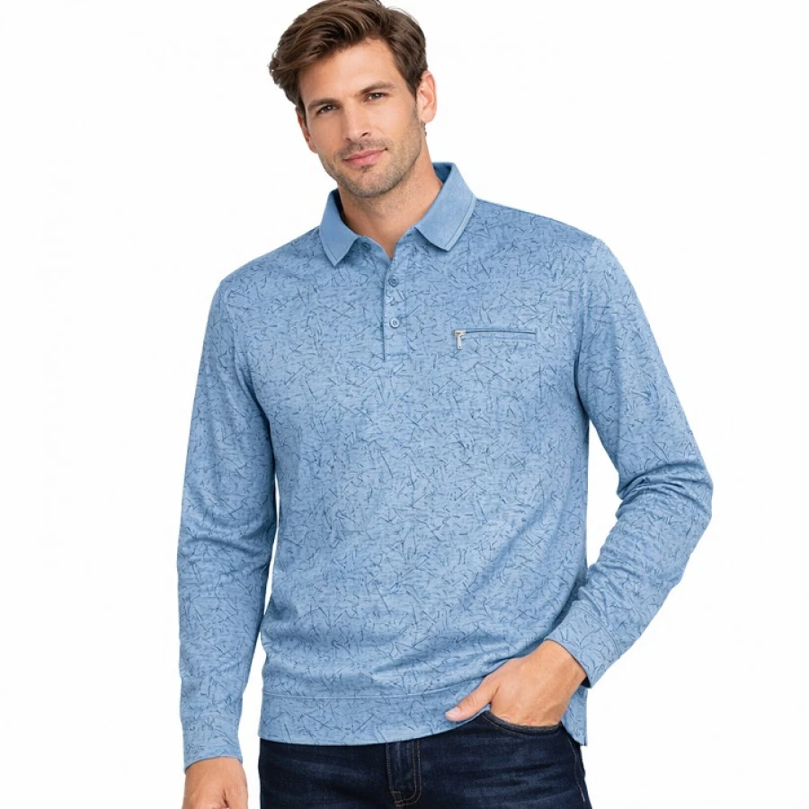Поло мужское Sainge Т7 (р. 6XL-10XL)