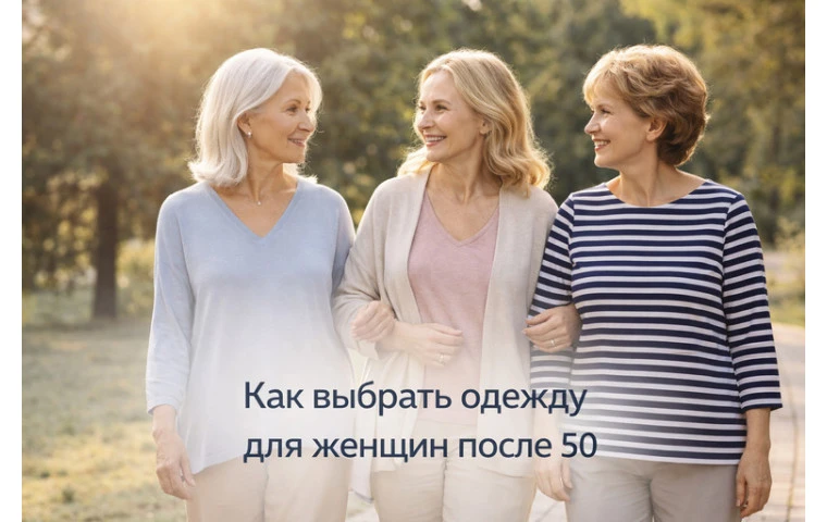 Как выбрать одежду для женщин после 50