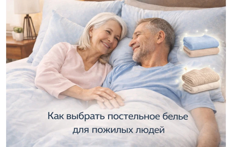 Как выбрать постельное белье для пожилых людей