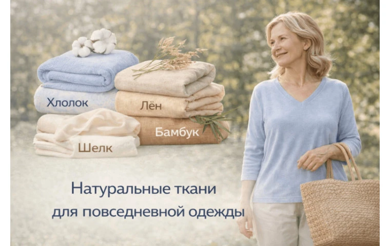 Натуральные ткани для повседневной одежды