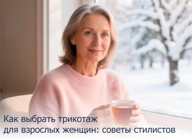 Как выбрать трикотаж для взрослых женщин