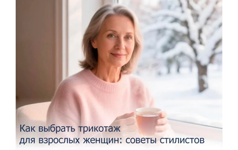 Как выбрать трикотаж для взрослых женщин