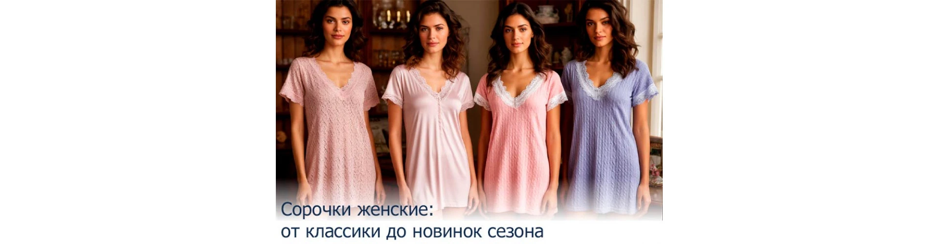 Сорочки женские: от классики до новинок сезона